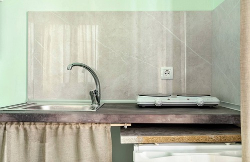 Nikiana Apartment | Studio Apartment 'Old Boat Double Studio 1' with Sea View, Wi-Fi and Air Conditioning