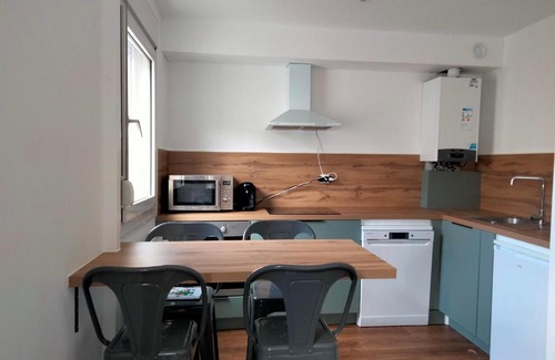 Centre Apartment | Studio avec coin nuit - centre commerçant de Chalon