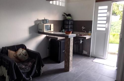 Les Abymes Apartment | Studio avec sa terrasse et son jardinet dans un écrin de verdure