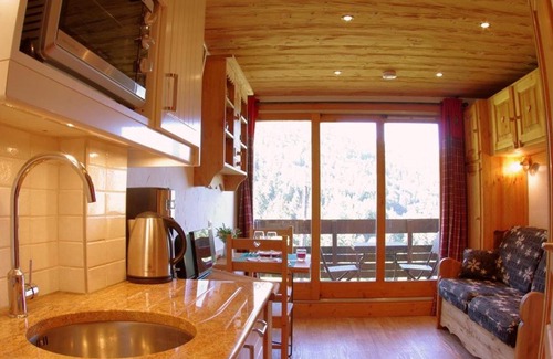 Les Avanchers-Valmorel Apartment | Studio cosy, animaux admis, parking disponible, Valmorel - FR-1-291-768