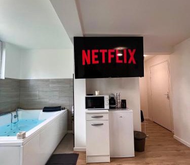 Montmagny Apartment | Studio Cosy spa