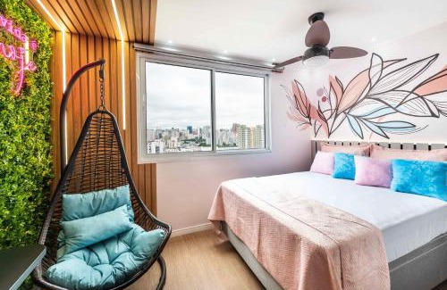 Bras Apartment | Studio Design Próx ao Metrô Brás com piscina