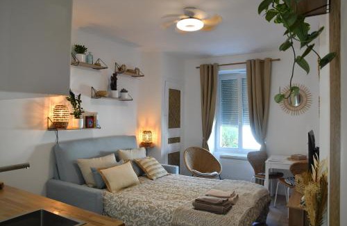 Voiron Apartment | Studio Elégance Naturelle proche gare