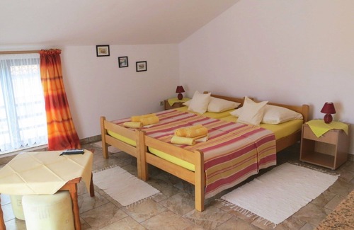 Soline Apartment | Studio flat with balcony Soline, Krk (AS-18787-a)