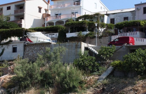 Zubovici Apartment | Studio flat with terrace and sea view Zubovići, Pag (AS-6394-a)