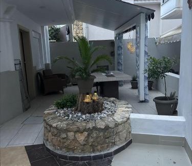 Haniotis Apartment | Studio Green Patio