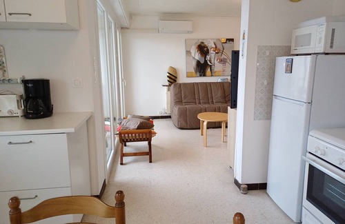 Balaruc-les-Bains Apartment | Studio in Balaruc-les-Bains with air conditioning and pets allowed
