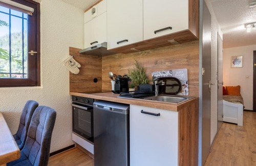 La Clusaz Apartment | Studio La Clusaz: 3 pax, Wifi, Garage, Central