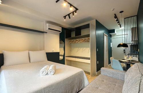 Santo Amaro Apartment | Studio La Vida - Com Ar/Metrô Borba Gato
