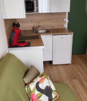 Le Corbier Apartment | Studio le corbier côté pistes vostok zodiaque