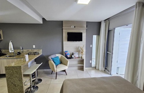 Teixeiras Apartment | Studio Life Essential com ar garagem wifi