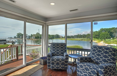 Branford House | Studio, Private Beach, Kayak, Paddle board, Pool, Hot tub
