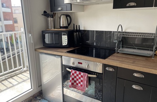 Quartier Saint-Clement - Jardin des Plantes Apartment | Studio Rouen Avec Terrasse