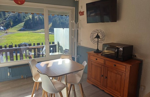 Laveissiere Apartment | Studio sleeps 4 full heart of the resort of Lioran in the Cantal