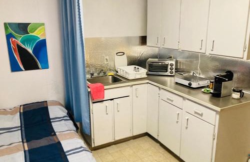 Sunset Apartment | Studio Suite with private Living room at semi-basement