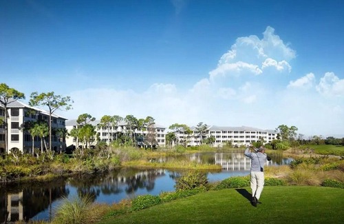 Estero Apartment | Studio unit sleeps 4 with Golf Course View. Awesome location in Bonita Springs.