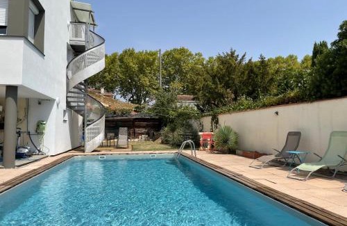 Bascule - Oratoire Apartment | Studio Val de Naurouze Piscine Parking