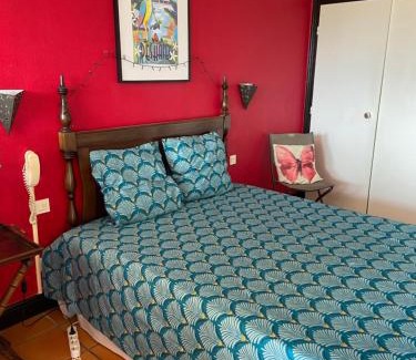 Grande-Terre Apartment | Studio Vue mer Haut de villa anse des rochers