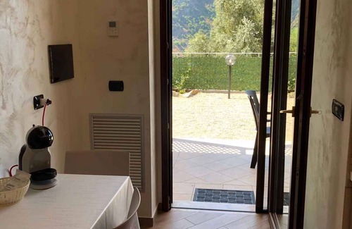 Palmi Apartment | Studio with balcony, pool and sea view