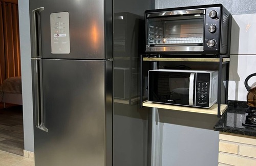 Floresta Apartment | Studio with pool, close to BR-101 - pet friendly