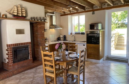 Saint-Maurice-en-Cotentin House | Stunning villa for 6 guests with WIFI, TV, terrace and pets allowed