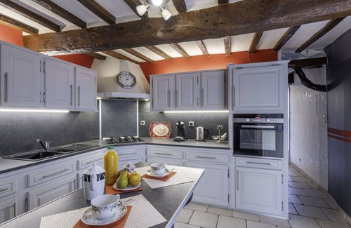 Saint-Nicolas-d'Aliermont House | Stunning private villa for 5 people with WIFI, TV, terrace and pets allowed