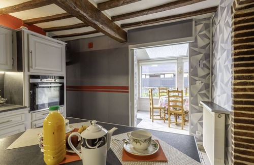 Saint-Nicolas-d'Aliermont House | Stunning private villa for 5 people with WIFI, TV, terrace and pets allowed