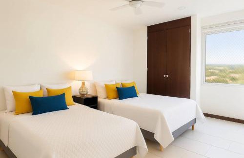 Juan XXIII Apartment | Stunning 2BD Apartment Pool - Oceanview Cartagena