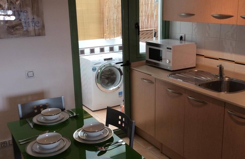 Caleta de Fuste Apartment | STUNNING ART DECO 'GAUDIA' COMPLEX REFURBISHED POOLSIDE DUPLEX APARTMENT