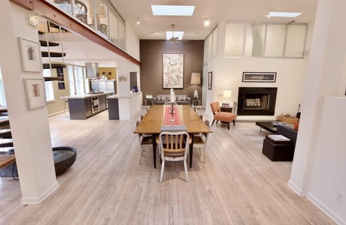 Mount Vernon Square Apartment | Stunning Art Filled Loft With Abundant Natural Light!