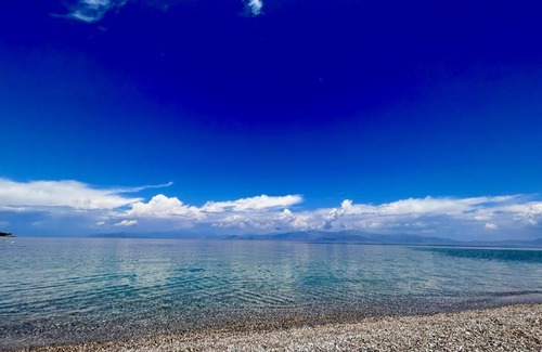Kato Diminio Villa | Stunning Greek villa, private pool, beach, sleeps 2-8