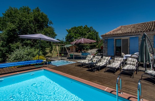 Razac-d'Eymet House | Stunning house with private pool and hot tub and exceptional sunsets