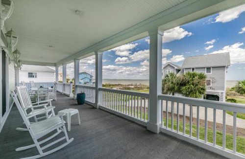 Beachwalk House | STUNNING NEW LISTING - Ocean and Beach Views TWO GOLF CARTS - Sleeps 12