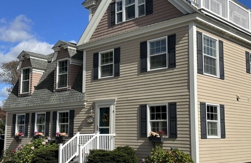 Pine Point House | Stunning Pine Point 3BR/2.5 BA home; direct ocean views; huge private backyard!