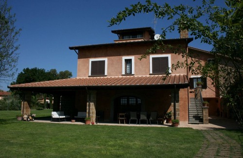 Corchiano Villa | Stunning private villa for 14 guests with private pool, WIFI, A/C, TV, terrace and pets allowed