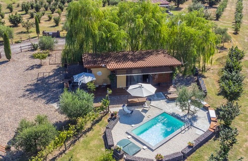 Sutri House | Stunning private villa for 2 people with private pool, A/C, WIFI, TV and panoramic view