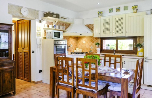 Cinisi Villa | Stunning private villa for 7 guests with A/C, private pool, WIFI, TV and patio
