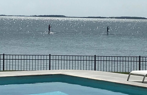 Dewey Beach House | Stunning Rehoboth Bayfront Home with Pool & Panoramic Views, Steps from Beach!