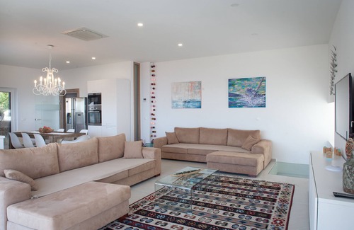 Podgora Villa | Stunning SEA VIEW: Modern luxury villa;250m2 terraces;big pool &garden,BBQ,sauna