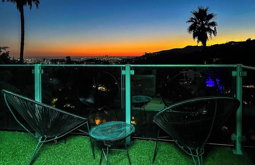 Hollywood Dell House | Stunning Views Hollywood Hills Lux Living