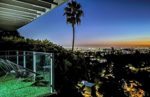 Hollywood Dell House | Stunning Views Hollywood Hills Lux Living