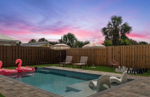 Biltmore Beach Villa | Stylish 4BR Home w/Pool - Steps to Panama Beach