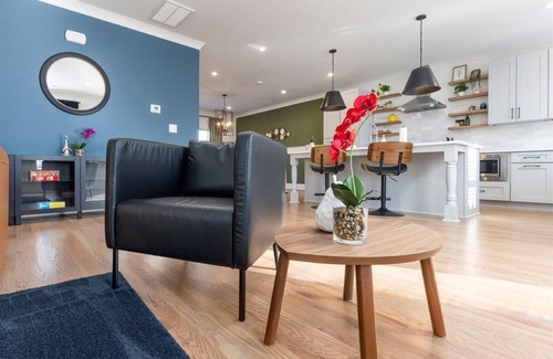 Charlotte House | Stylish Charlotte Getaway with Yard & Fire Pit 1369