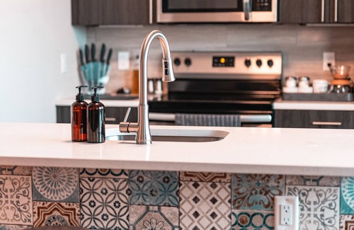 Jefferson Manor Apartment | Stylish Pet Friendly Space w/Balcony, Gym, Pool