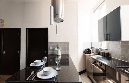 Warrington Apartment | Stylish Town Centre Suite by Traboule Properties
