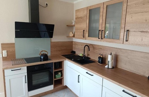 Laubach Apartment | Stylish vacation apartment with barrel sauna in the countryside