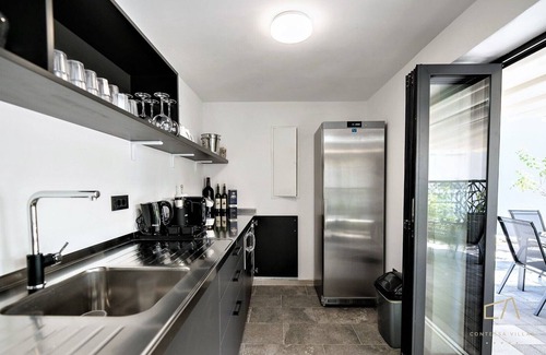 Malinska Villa | Stylish Villa Curiera in the city center with private pool and lounge on Krk