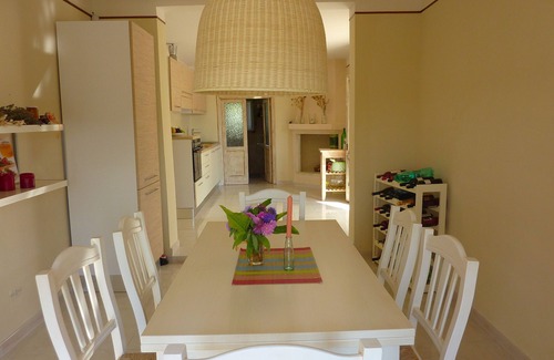 San Pietro in Bevagna House | Stylish villa with beautiful views from the roof terrace over olive groves to the sea