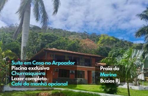 Arpoador House | Suíte3 Pousada Arpoador a pé da Praia Búzios