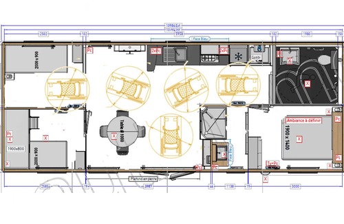 Muzillac House | Sud Morbihan - Mobil PMR 3 Chambres Grand Confort